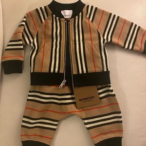 New Burberry Tracksuit with tags 6 Months!